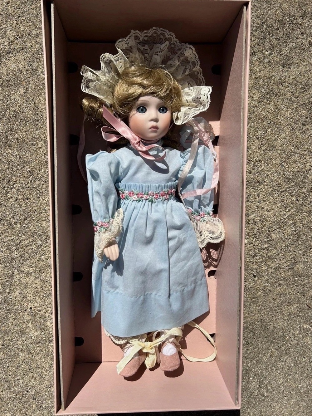 Vintage Lenox China Doll - Miranda - With Original Box, Tags And Certificate